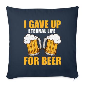 Ex-Mormon Post-Mormon Exmo - Sofa pillowcase 17,3'' x 17,3'' (45 x 45 cm) - navy - Front
