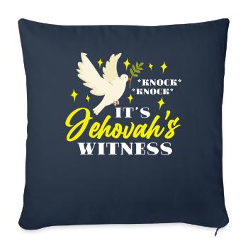 JW - Sofa pillowcase 17,3'' x 17,3'' (45 x 45 cm) - navy - Front