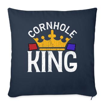 Corn Hole - Sofa pillowcase 17,3'' x 17,3'' (45 x 45 cm) - navy - Front