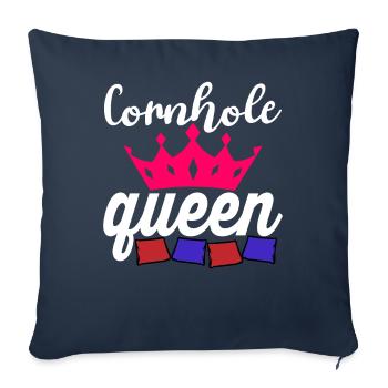 Corn Hole - Sofa pillowcase 17,3'' x 17,3'' (45 x 45 cm) - navy - Front