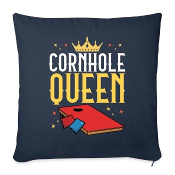 Corn Hole - Sofa pillowcase 17,3'' x 17,3'' (45 x 45 cm) - navy - Front