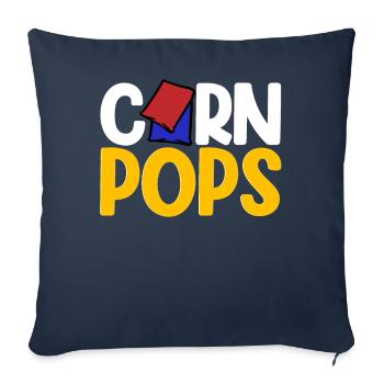 Cornhole Corn Hole - Sofa pillowcase 17,3'' x 17,3'' (45 x 45 cm) - navy - Front