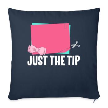 Scrapbooking Scrapbooker - Sofa pillowcase 17,3'' x 17,3'' (45 x 45 cm) - navy - Front