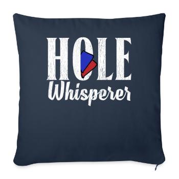 Funny Cornhole Corn Hole - Sofa pillowcase 17,3'' x 17,3'' (45 x 45 cm) - navy - Front