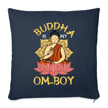 Buddhismus Buddhist - Sofakissenbezug 45 x 45 cm - Navy - Vorne