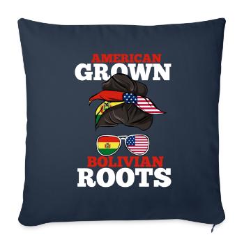 Bolivia - Sofa pillowcase 17,3'' x 17,3'' (45 x 45 cm) - navy - Front