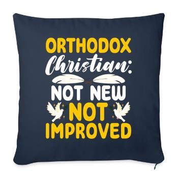 Orthodox - Sofa pillowcase 17,3'' x 17,3'' (45 x 45 cm) - navy - Front