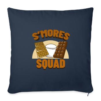 Schokolade - Sofakissenbezug 45 x 45 cm - Navy - Vorne