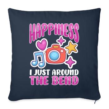 Scrapbooking Scrapbooker - Sofa pillowcase 17,3'' x 17,3'' (45 x 45 cm) - navy - Front