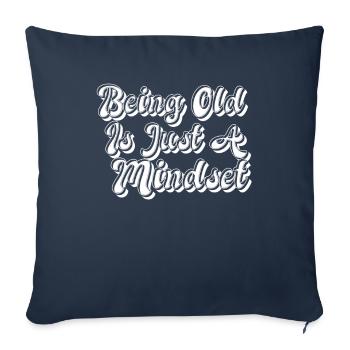 Black Humor Old - Sofa pillowcase 17,3'' x 17,3'' (45 x 45 cm) - navy - Front