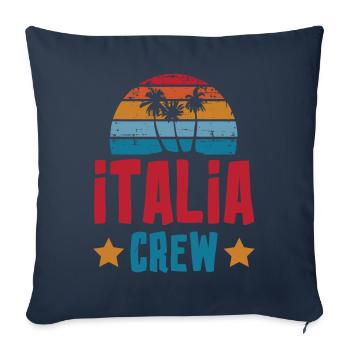 Italia Crew - Sofa pillowcase 17,3'' x 17,3'' (45 x 45 cm) - navy - Front