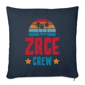 Équipage Zrce - Housse de coussin décorative 45 x 45 cm - bleu marine - Devant