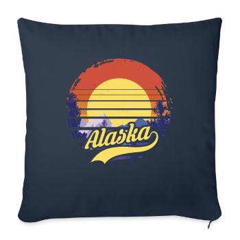 alaska - Sofakissenbezug 45 x 45 cm - Navy - Vorne