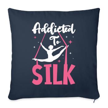 Aerial Silk Aerialist - Sofakissenbezug 45 x 45 cm - Navy - Vorne