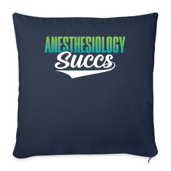 Anaesthetist - Sofa pillowcase 17,3'' x 17,3'' (45 x 45 cm) - navy - Front