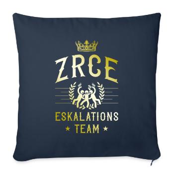 Zrce Eskalation - Sofakissenbezug 45 x 45 cm - Navy - Vorne