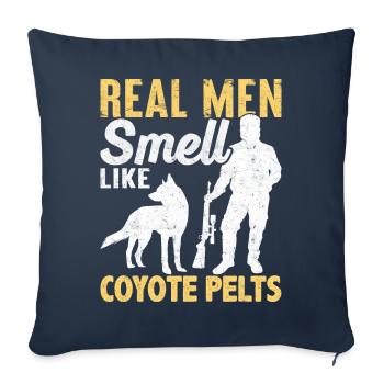 Coyote Hunt Coyote Hunter Yote - Sofa pillowcase 17,3'' x 17,3'' (45 x 45 cm) - navy - Front