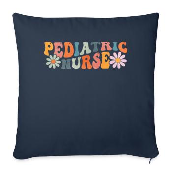 Groovy Pediatric Nurse NICU Nursing - Sofa pillowcase 17,3'' x 17,3'' (45 x 45 cm) - navy - Front