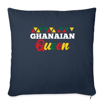 Ghana - Sofa pillowcase 17,3'' x 17,3'' (45 x 45 cm) - navy - Front