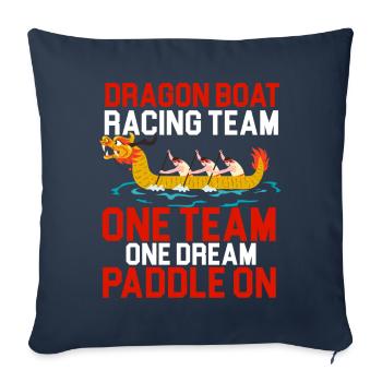 Funny - Sofa pillowcase 17,3'' x 17,3'' (45 x 45 cm) - navy - Front