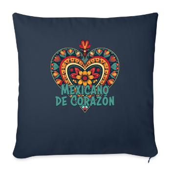 Mexico Beach Vacation by the Sea Design Beach Theme - Sofa pillowcase 17,3'' x 17,3'' (45 x 45 cm) - navy - Front