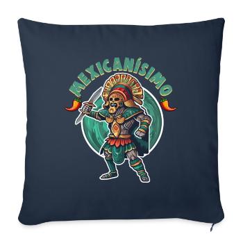 Mexico beach holiday by the sea design beach motif - Sofa pillowcase 17,3'' x 17,3'' (45 x 45 cm) - navy - Front