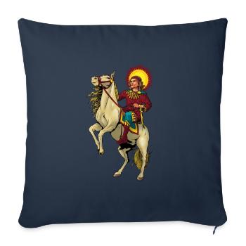 Dieu slave Chors - Housse de coussin décorative 45 x 45 cm - bleu marine - Devant