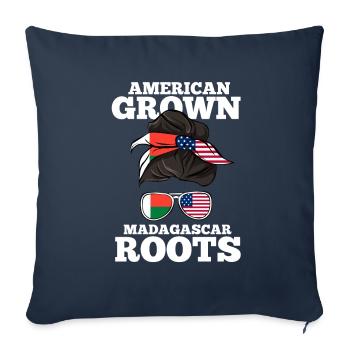 Madagaskar - Sofakissenbezug 45 x 45 cm - Navy - Vorne