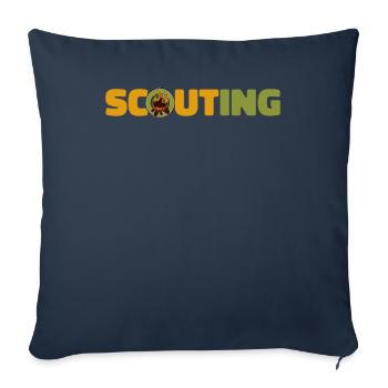 Boy Scout Cool - Sofa pillowcase 17,3'' x 17,3'' (45 x 45 cm) - navy - Front