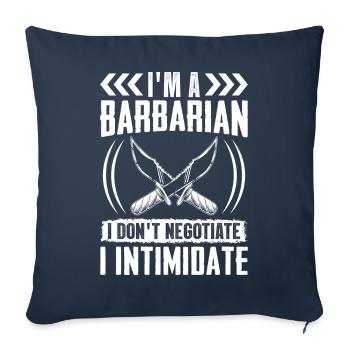 LARP - Sofa pillowcase 17,3'' x 17,3'' (45 x 45 cm) - navy - Front
