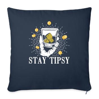 Bartender Waiter Bartender Cocktail Bar Barmaid - Sofa pillowcase 17,3'' x 17,3'' (45 x 45 cm) - navy - Front