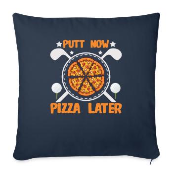 Instructeur de golf Golfeur Design pour les golfeurs - Housse de coussin décorative 45 x 45 cm - bleu marine - Devant