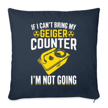 Funny Nuclear Engineer - Sofa pillowcase 17,3'' x 17,3'' (45 x 45 cm) - navy - Front