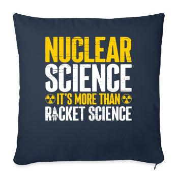Nuclear Engineer - Sofa pillowcase 17,3'' x 17,3'' (45 x 45 cm) - navy - Front