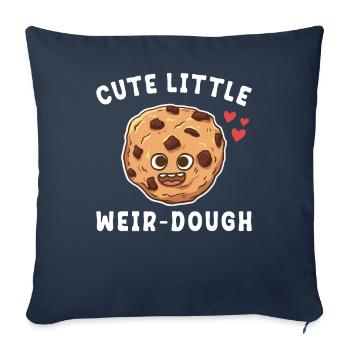 Cookie Dough Cookie Scout Cookie Handler - Sofa pillowcase 17,3'' x 17,3'' (45 x 45 cm) - navy - Front