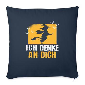 Magische Dunkle Kunst Okkulte Hexen Designs - Sofakissenbezug 45 x 45 cm - Navy - Vorne