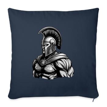 Spartan Gladiator Muscles Bodybuilding - Sofa pillowcase 17,3'' x 17,3'' (45 x 45 cm) - navy - Front