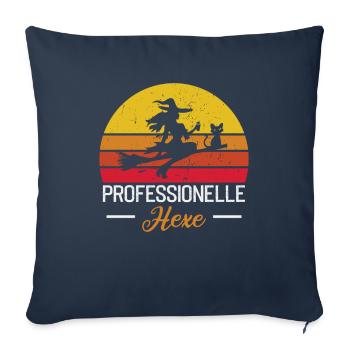 Magische Dunkle Kunst Okkulte Hexen Designs - Sofakissenbezug 45 x 45 cm - Navy - Vorne