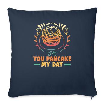 Baking biscuits and cakes Baker or hobby baker - Sofa pillowcase 17,3'' x 17,3'' (45 x 45 cm) - navy - Front