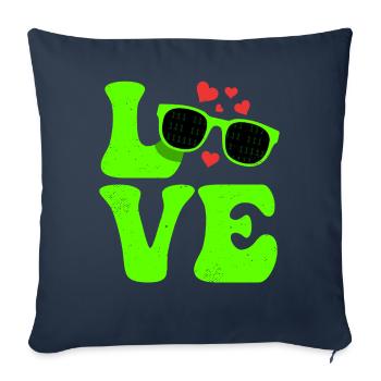 Coding Coding Coder Programmer - Sofa pillowcase 17,3'' x 17,3'' (45 x 45 cm) - navy - Front