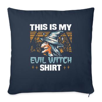 Magical Dark Art Occult Witches Designs - Sofa pillowcase 17,3'' x 17,3'' (45 x 45 cm) - navy - Front