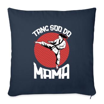 Tang so do Mama - Sofa pillowcase 17,3'' x 17,3'' (45 x 45 cm) - navy - Front