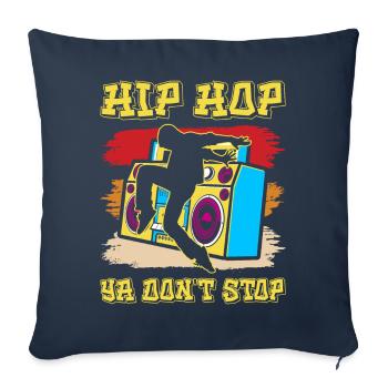 Hiphop Dance Dancer Breakdance - Sofa pillowcase 17,3'' x 17,3'' (45 x 45 cm) - navy - Front