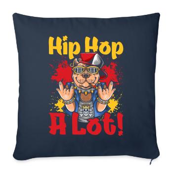 Hiphop Dance Dancer Breakdance - Sofa pillowcase 17,3'' x 17,3'' (45 x 45 cm) - navy - Front