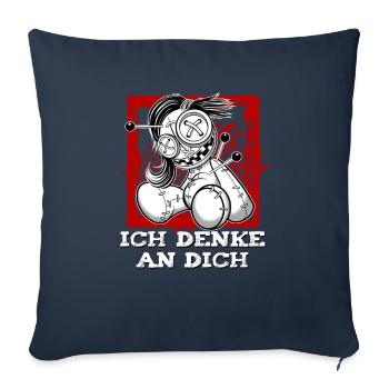 Magische Dunkle Kunst Okkulte Hexen Designs - Sofakissenbezug 45 x 45 cm - Navy - Vorne