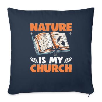 Magische Dunkle Kunst Okkulte Hexen Designs - Sofakissenbezug 45 x 45 cm - Navy - Vorne