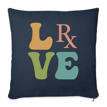 Pharmacist Pharmacy Technician - Sofa pillowcase 17,3'' x 17,3'' (45 x 45 cm) - navy - Front