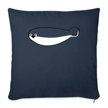 Funny Sacabambaspi Fish Meme - Sofa pillowcase 17,3'' x 17,3'' (45 x 45 cm) - navy - Front