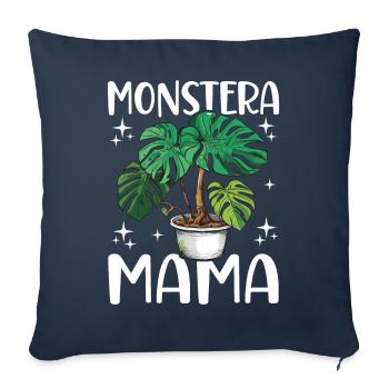 Fun Houseplant Nursery - Sofa pillowcase 17,3'' x 17,3'' (45 x 45 cm) - navy - Front