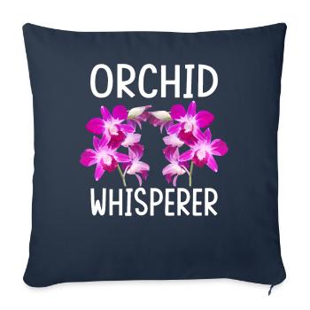 Fun Houseplant Nursery - Sofa pillowcase 17,3'' x 17,3'' (45 x 45 cm) - navy - Front